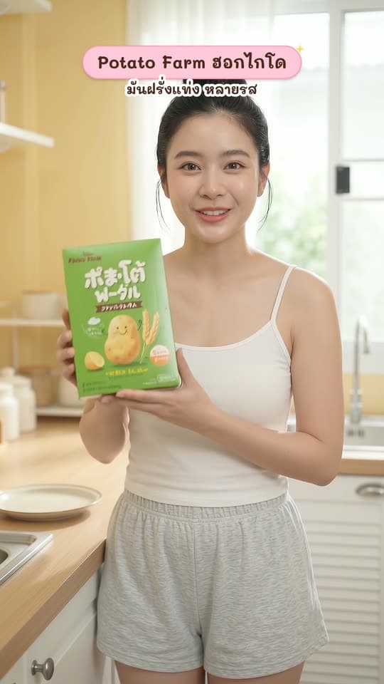 พร้อมส่ง Potato Farm มันฝรั่งแท้จากเกาะฮอกไกโด ของแท้จากญี่ปุ่น!! พร้อมส่งให้ฟาด
